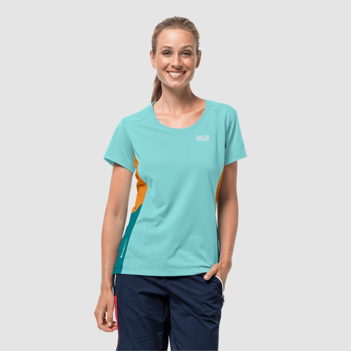 Jack Wolfskin Womens Narrows T-shirt Mint 102457FAB